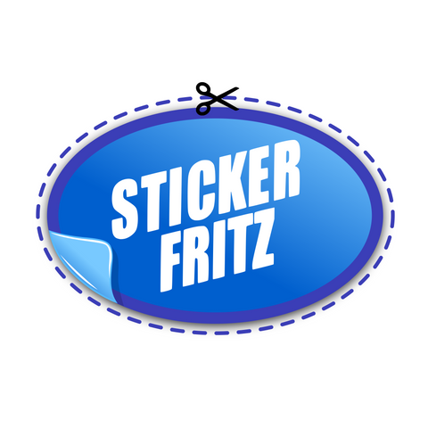 Oval Stickers - Sticker Fritz