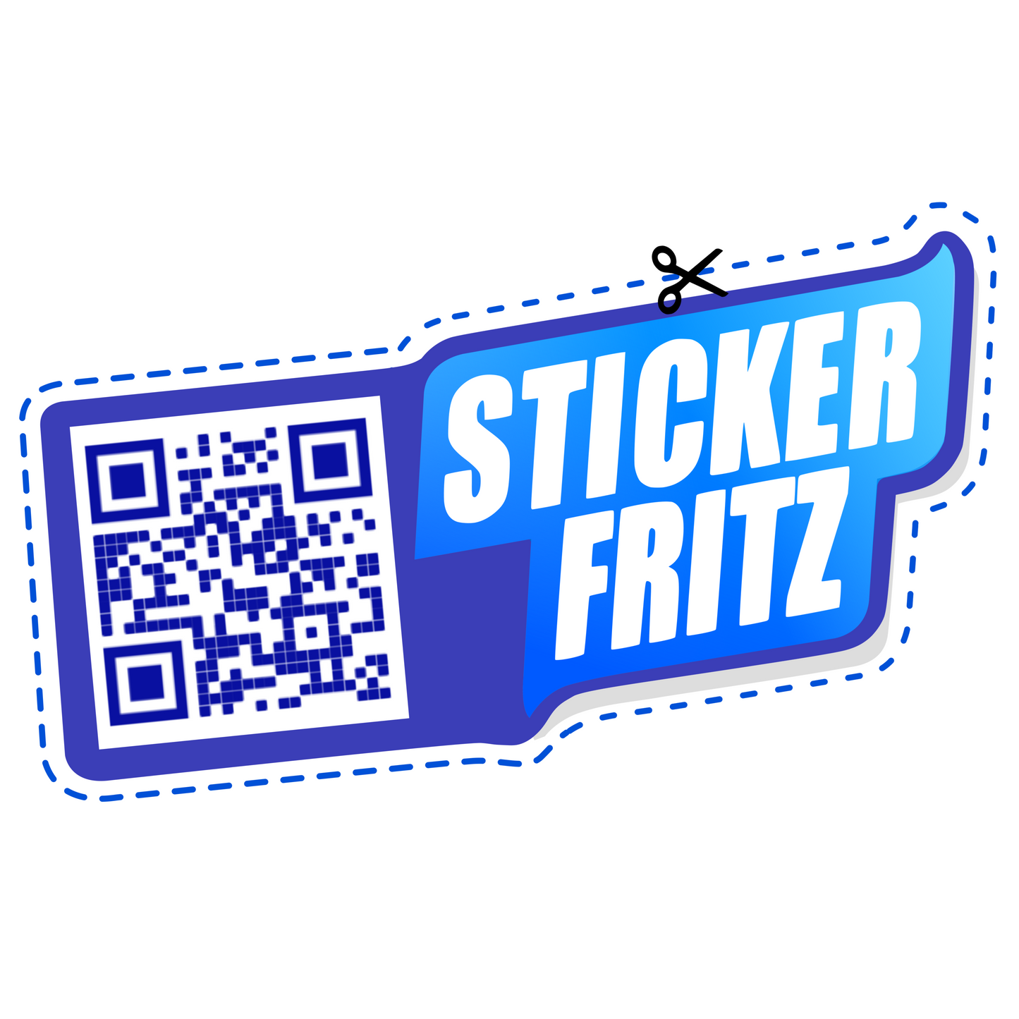 QR Code Stickers - Sticker Fritz