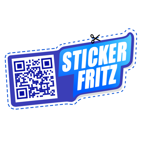 QR Code Stickers - Sticker Fritz