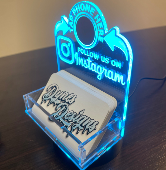 Business Card Holder "instagram"