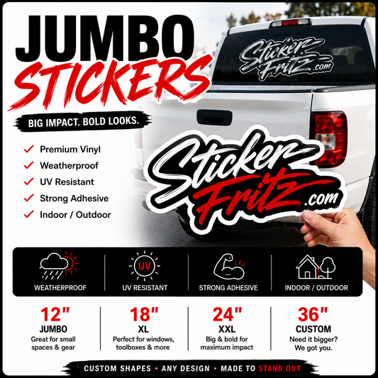 Jumbo Stickers